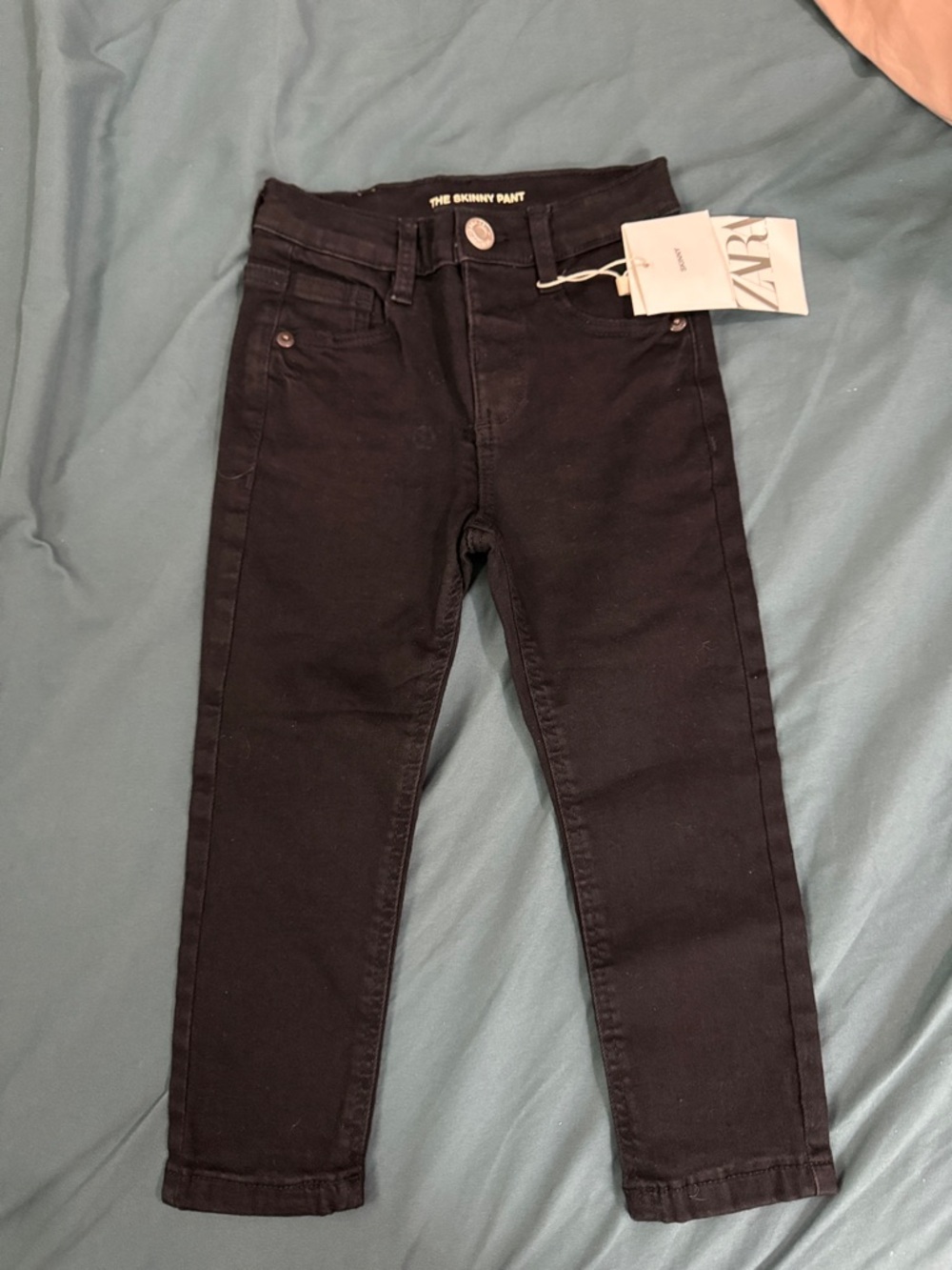 Zara Black Slim High-Rise Skinny Pants